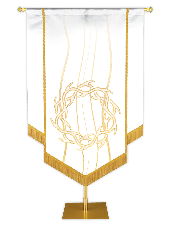 Custom Embellished Experiencing God Crown of Thorns - Custom Hand Crafted Banners - PraiseBanners