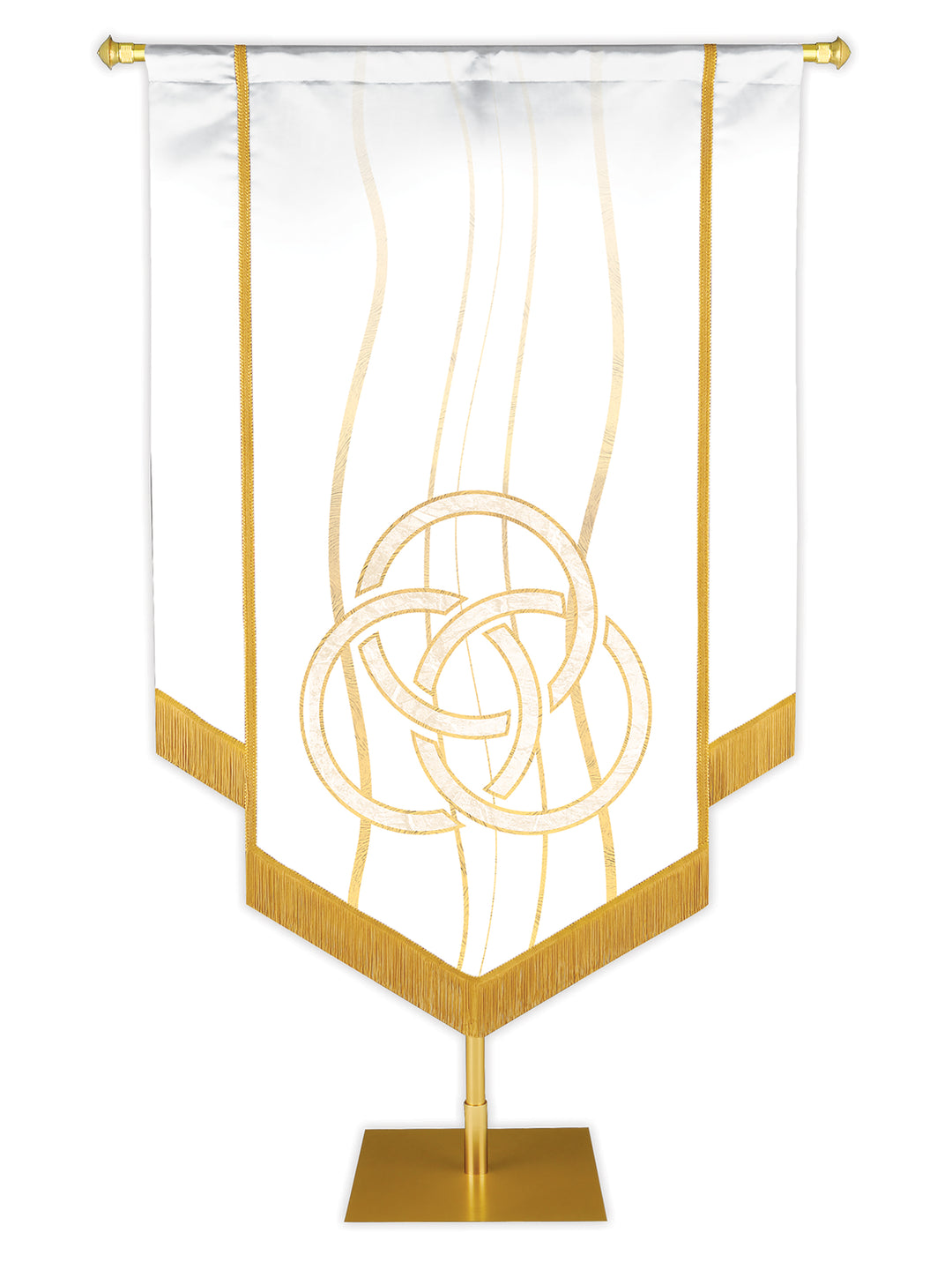 Custom Embellished Experiencing God Trinity - Custom Hand Crafted Banners - PraiseBanners