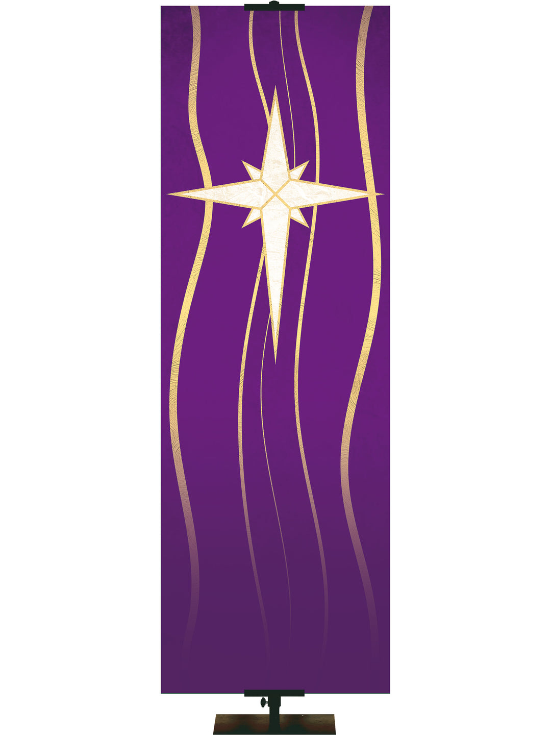 Custom Banner Experiencing God Symbols Star - Custom Liturgical Banners - PraiseBanners