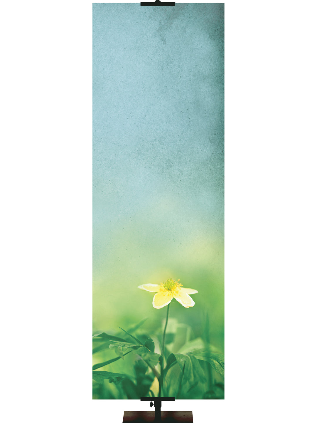 Spring Flowers Banner Background - Custom Easter Banners - PraiseBanners