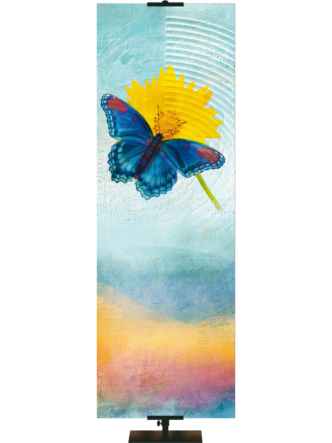 Custom Banner A Joyous Spring Renew A Steadfast Spirit - Custom Banners - PraiseBanners