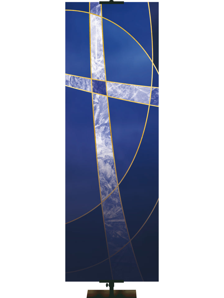 Colors of the Liturgy Custom Banner Cross - Custom Liturgical Banners - PraiseBanners