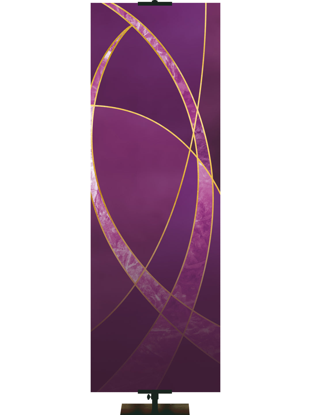 Colors of the Liturgy Custom Banner Fish - Custom Liturgical Banners - PraiseBanners