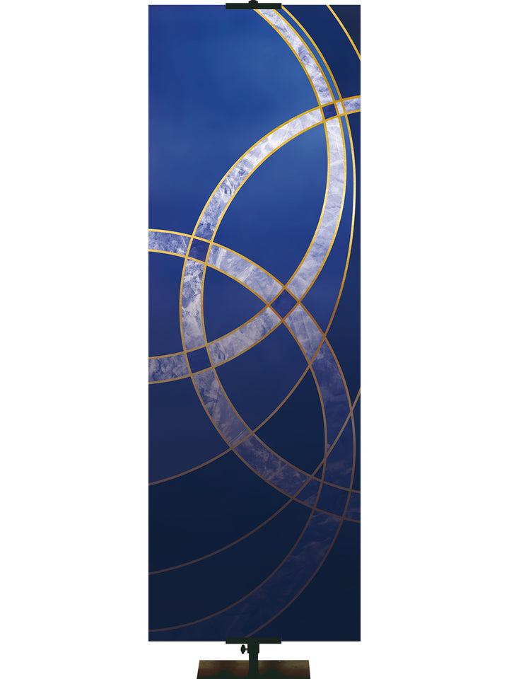 Colors of the Liturgy Custom Banner Trinity - Custom Liturgical Banners - PraiseBanners