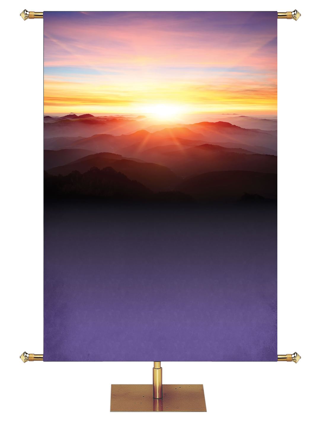 Custom Banner Quiet Meditations My Yoke Is Easy - Custom Year Round Banners - PraiseBanners