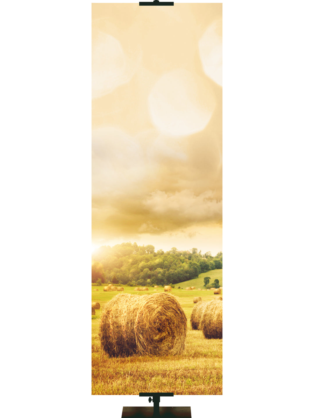 Harvest Custom Banner Background - Custom Mission Banners - PraiseBanners