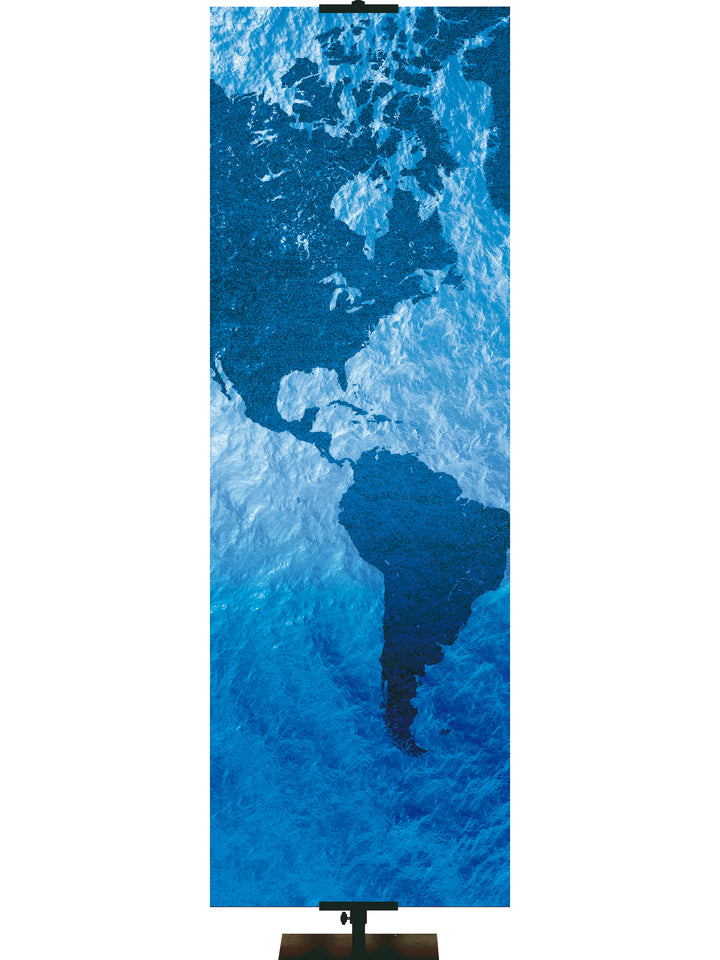 Custom Mission Blue Atlas Americas - Custom Mission Banners - PraiseBanners