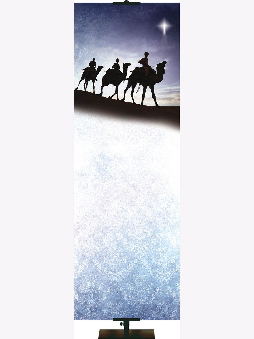 Winter Nativity Wisemen Custom Banner - Custom Christmas Banners - PraiseBanners