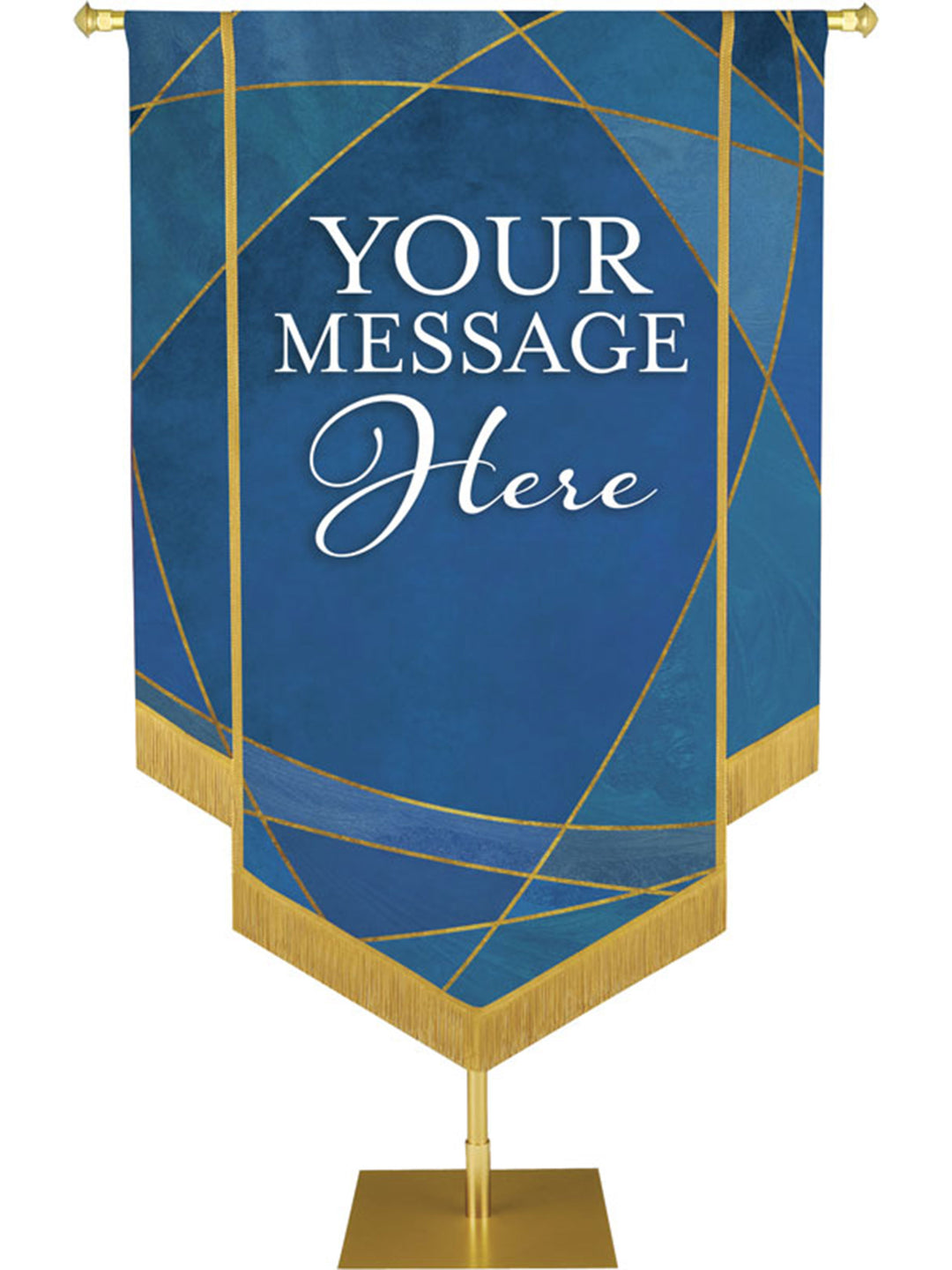 Custom Embellished Banner Design 3 - Custom Hand Crafted Banners - PraiseBanners