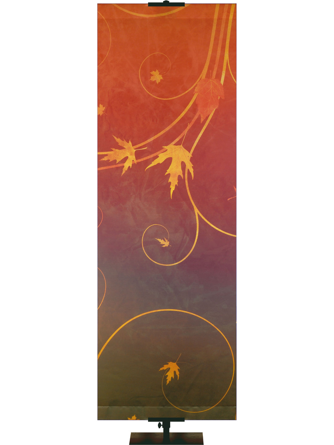 Custom Banner Autumn Foil Style GRN - Custom Fall Banners - PraiseBanners