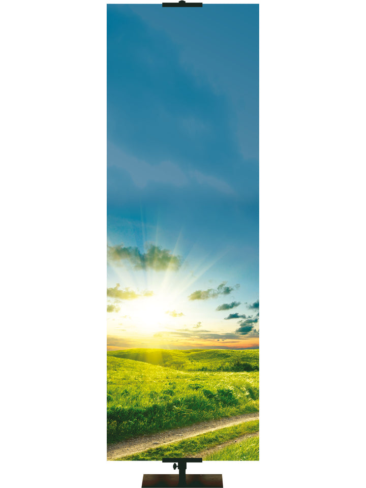 Custom Heavenly Road Banner Words of Hope - Custom Year Round Banners - PraiseBanners