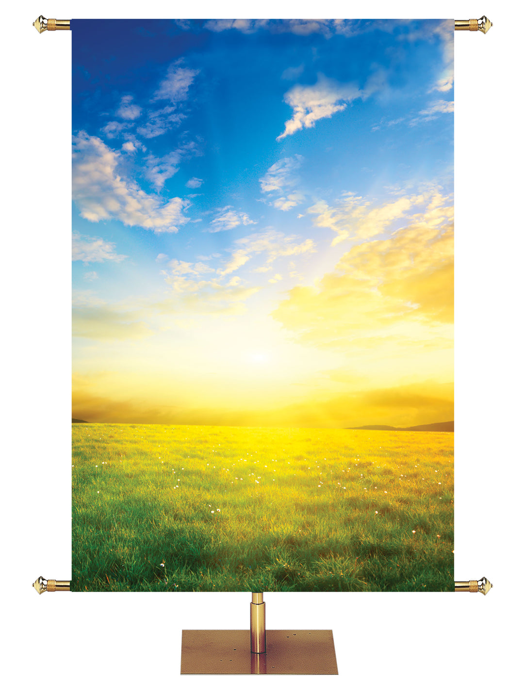 Custom Sunrise Banner Words of Hope - Custom Year Round Banners - PraiseBanners