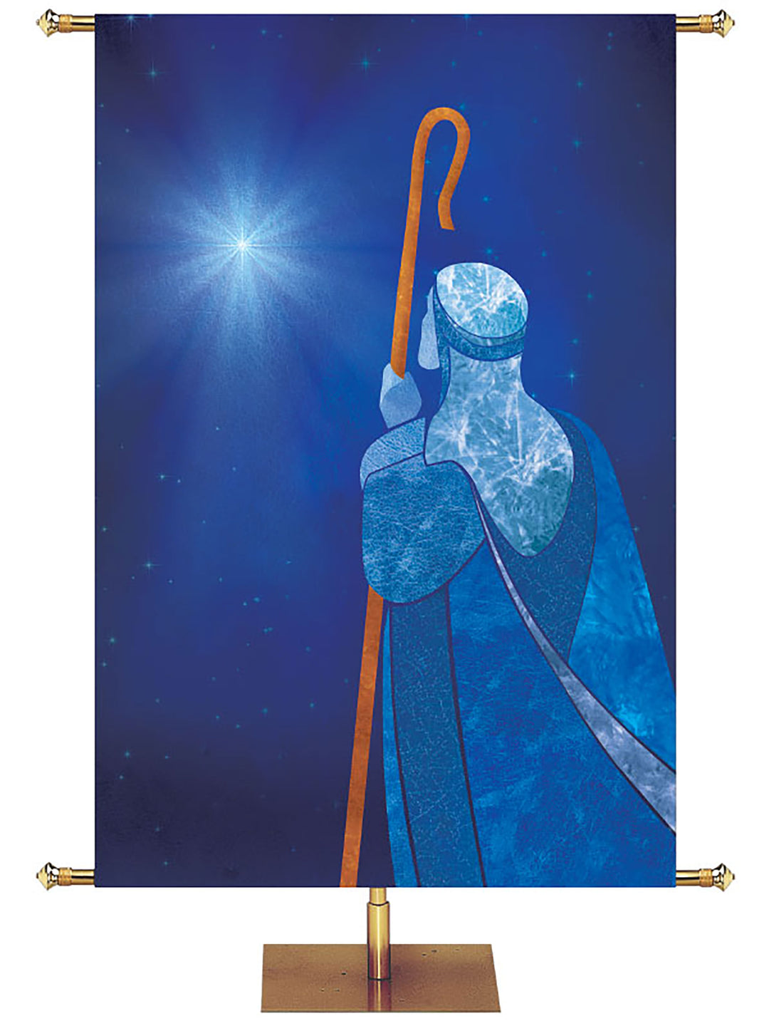 Custom Noel Nativity Let Us Adore Him - Custom Christmas Banners - PraiseBanners