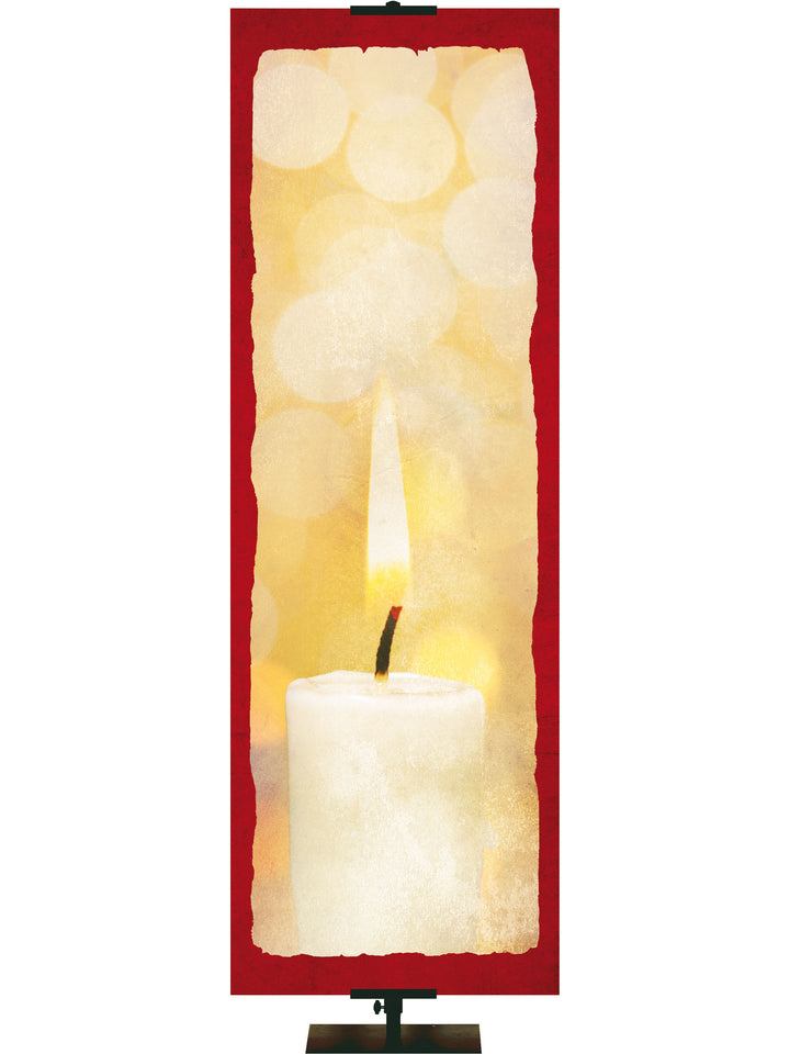 Custom Christmas Flame Banner - Custom Christmas Banners - PraiseBanners