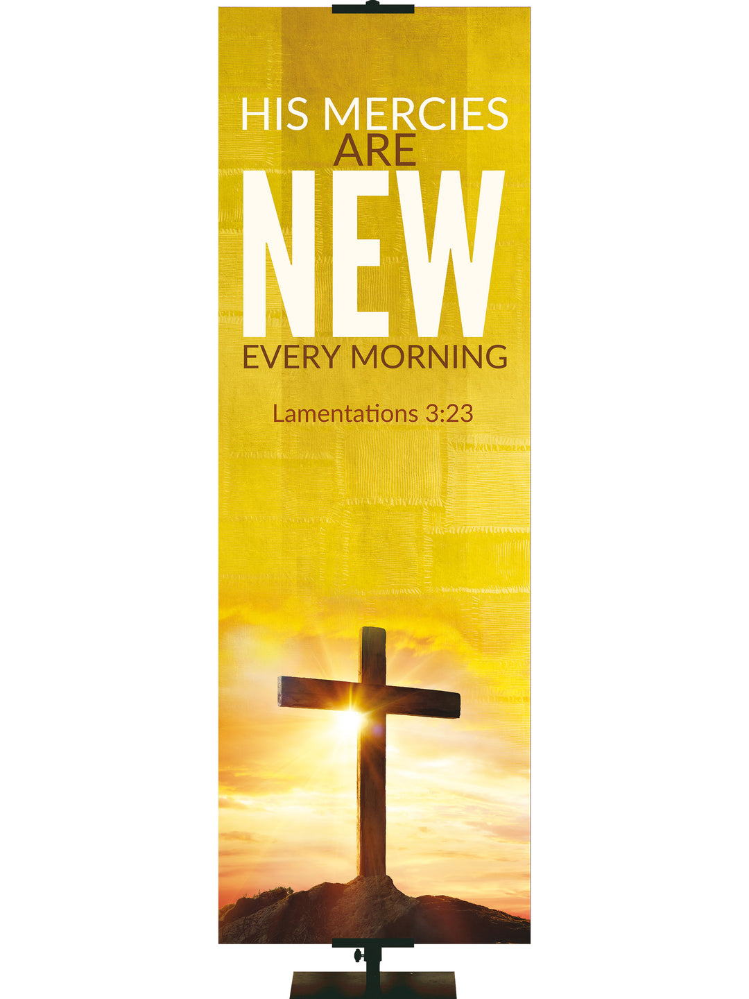 Easter Adorations His Mercies - Easter Banners - PraiseBanners