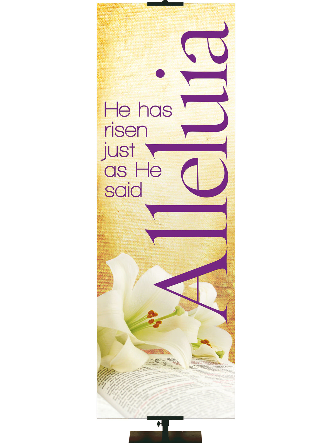 Rustic Easter Alleluia - Easter Banners - PraiseBanners