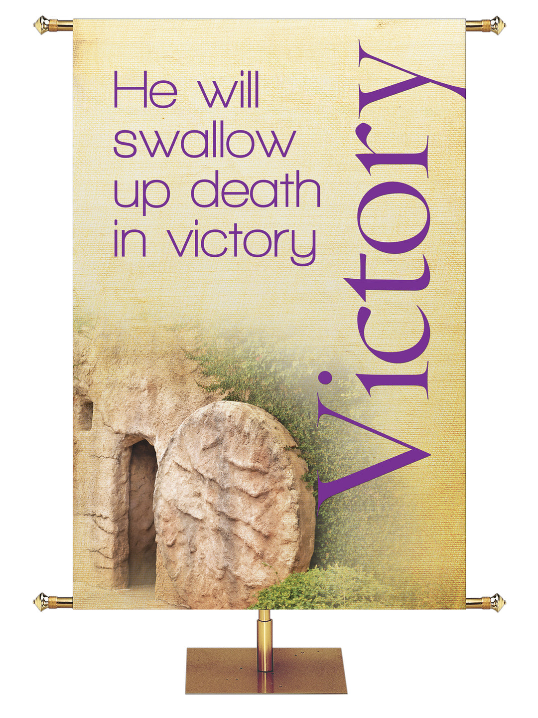 Rustic Easter Victory - Easter Banners - PraiseBanners