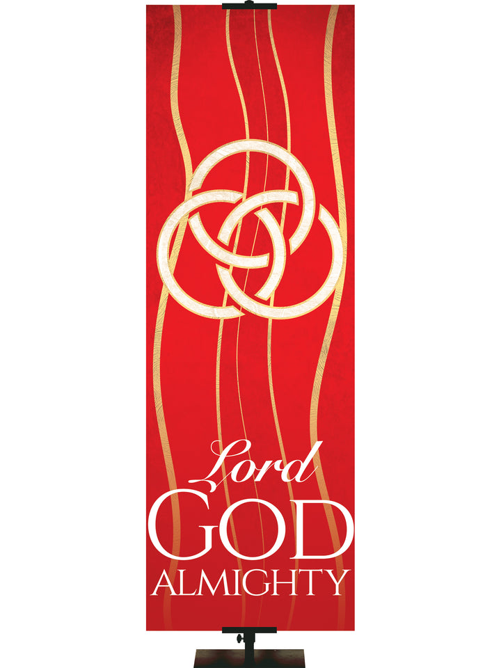 Experiencing God Symbols and Phrases Trinity, Lord God Almighty - Liturgical Banners - PraiseBanners