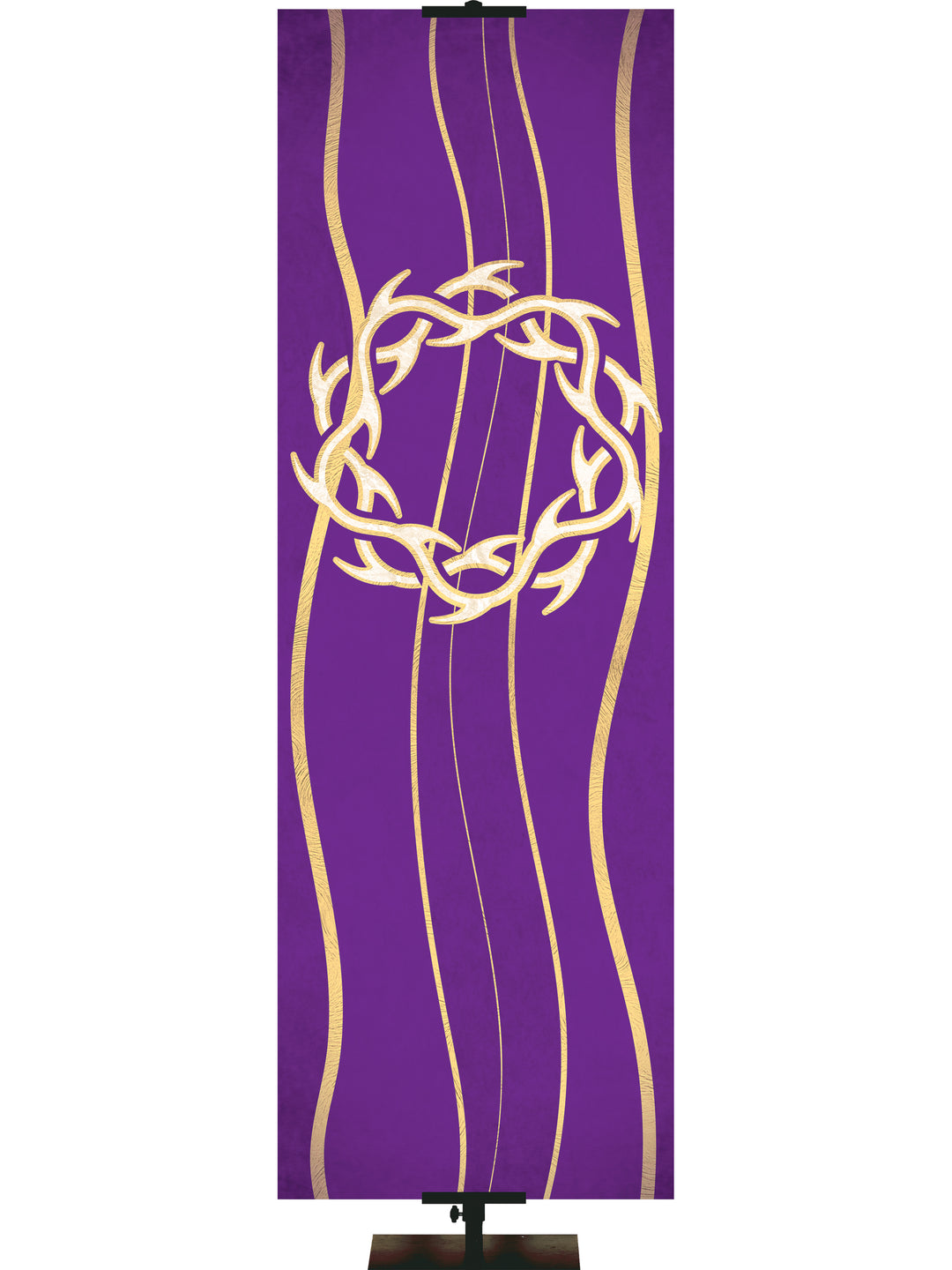 Experiencing God Symbols Crown of Thorns - Liturgical Banners - PraiseBanners