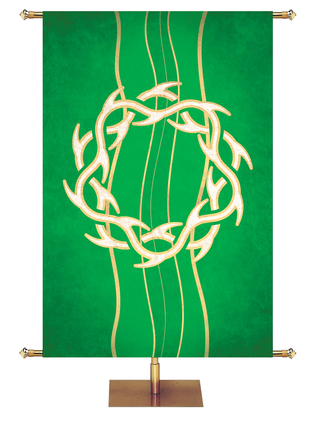 Experiencing God Symbols Crown of Thorns - Liturgical Banners - PraiseBanners