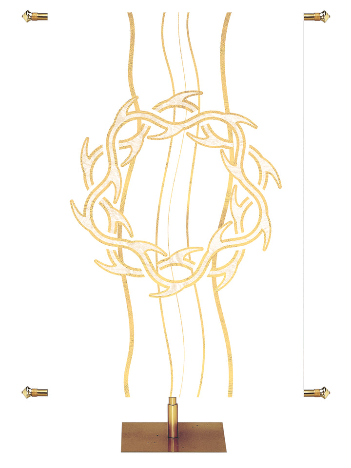 Experiencing God Symbols Crown of Thorns - Liturgical Banners - PraiseBanners