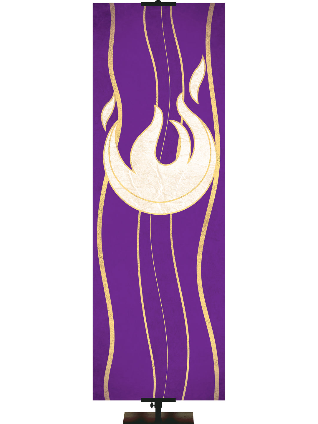 Experiencing God Symbols Flame - Liturgical Banners - PraiseBanners