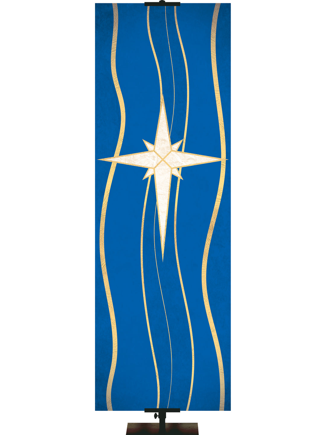 Custom Banner Experiencing God Symbols Star - Custom Liturgical Banners - PraiseBanners