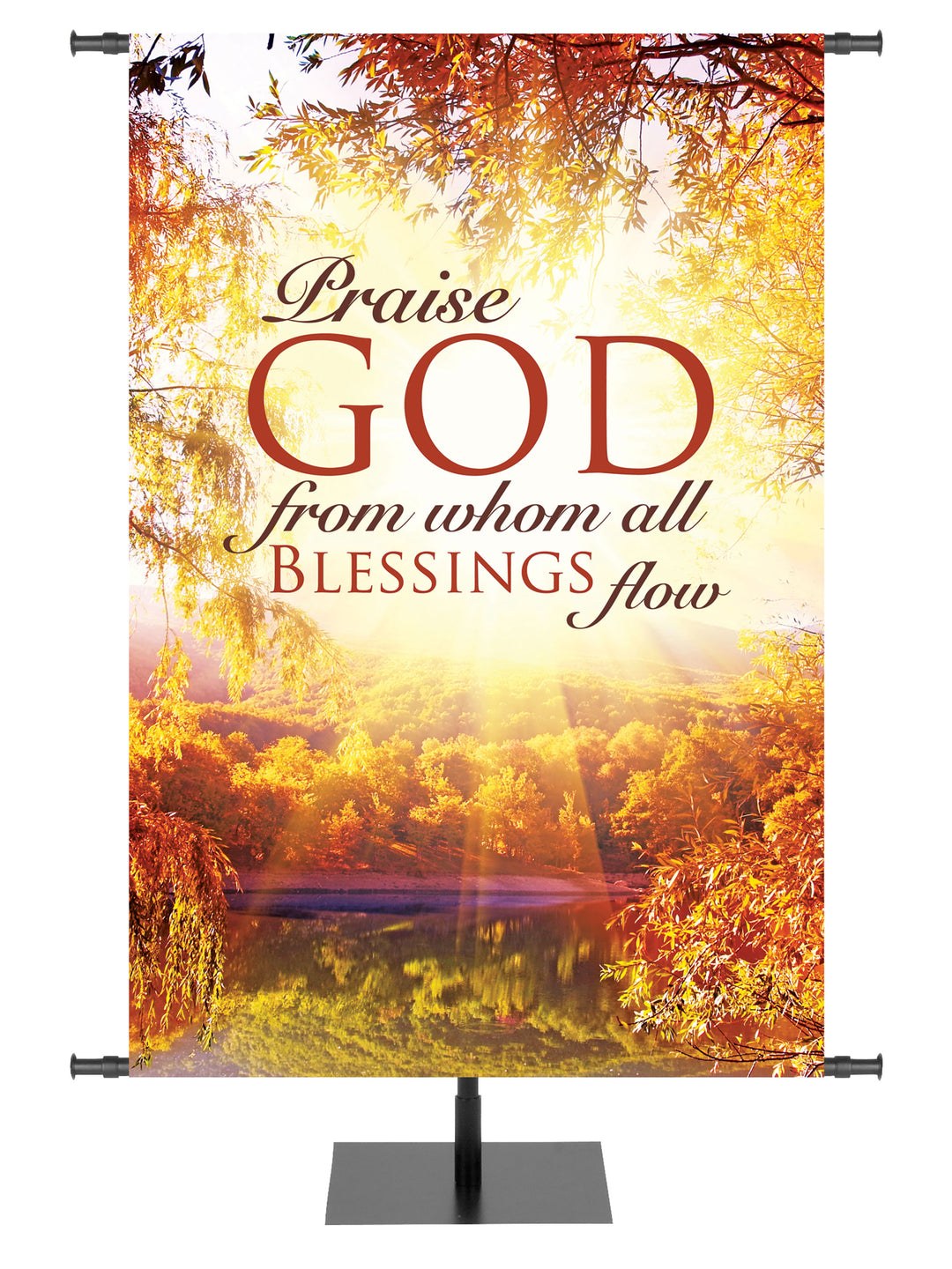 Praise God Style B Expressions of Gratitude Fall Banner