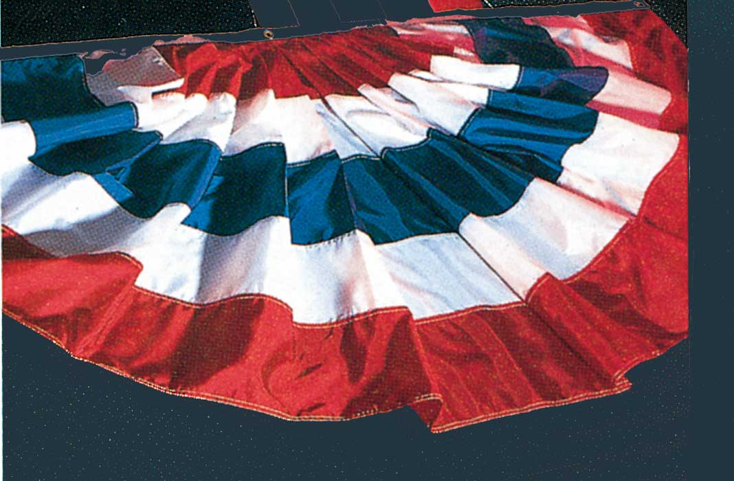 Patriotic Pleated Fans - Flags - PraiseBanners