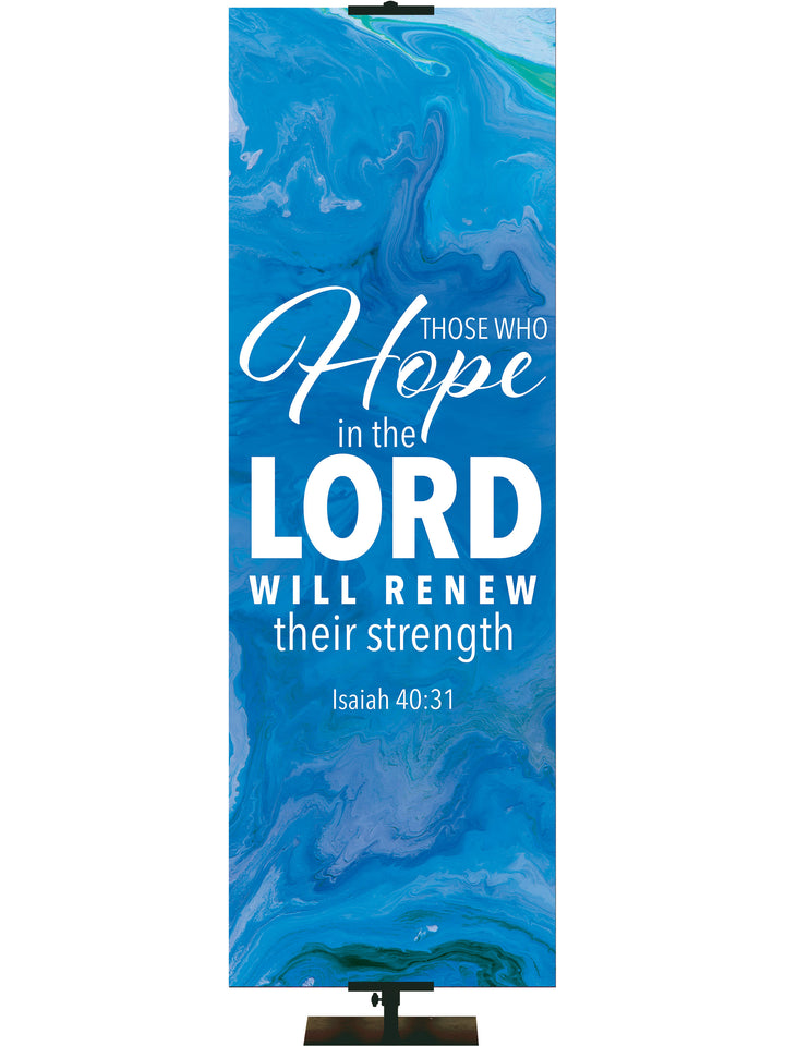 Gospel Impressions Hope In The Lord - Year Round Banners - PraiseBanners