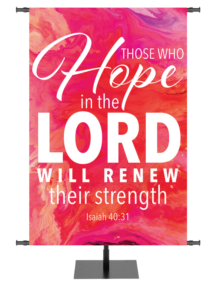 Gospel Impressions Hope In The Lord - Year Round Banners - PraiseBanners