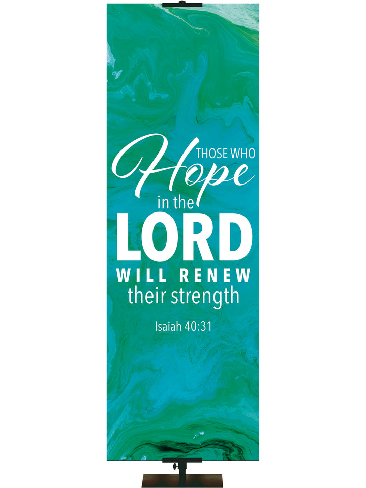 Gospel Impressions Hope In The Lord - Year Round Banners - PraiseBanners