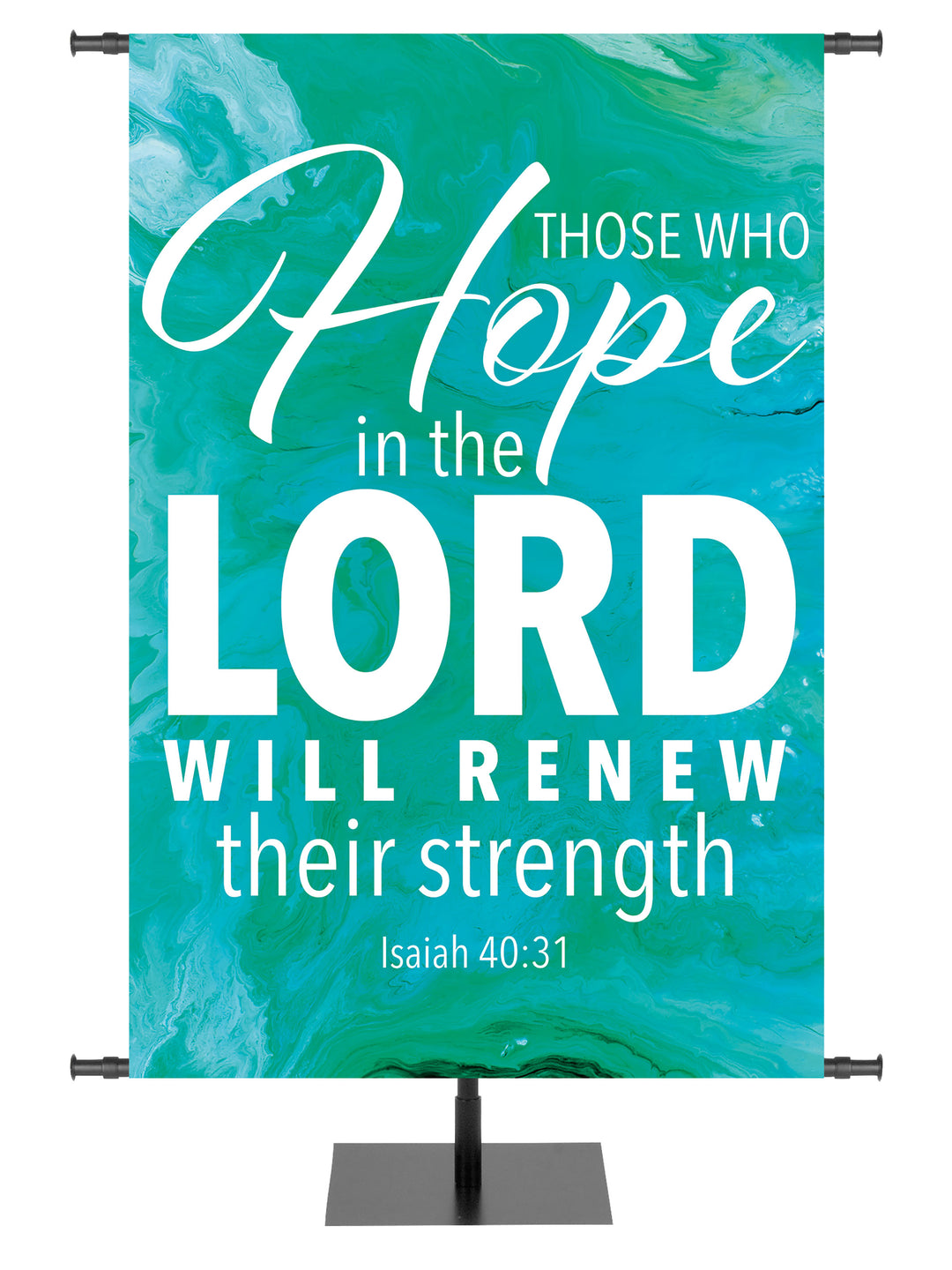 Gospel Impressions Hope In The Lord - Year Round Banners - PraiseBanners