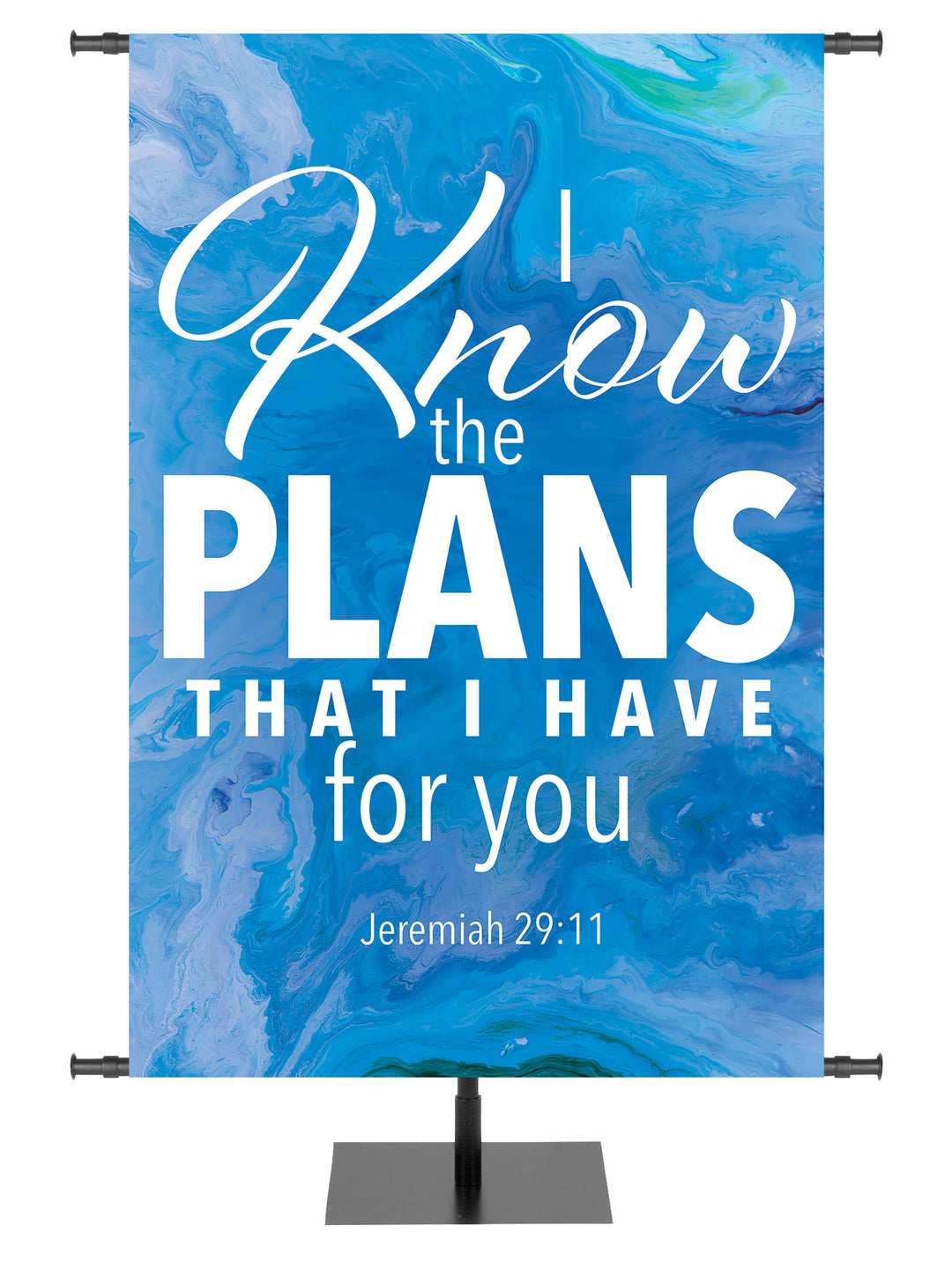 Gospel Impressions I Know The Plans - Year Round Banners - PraiseBanners