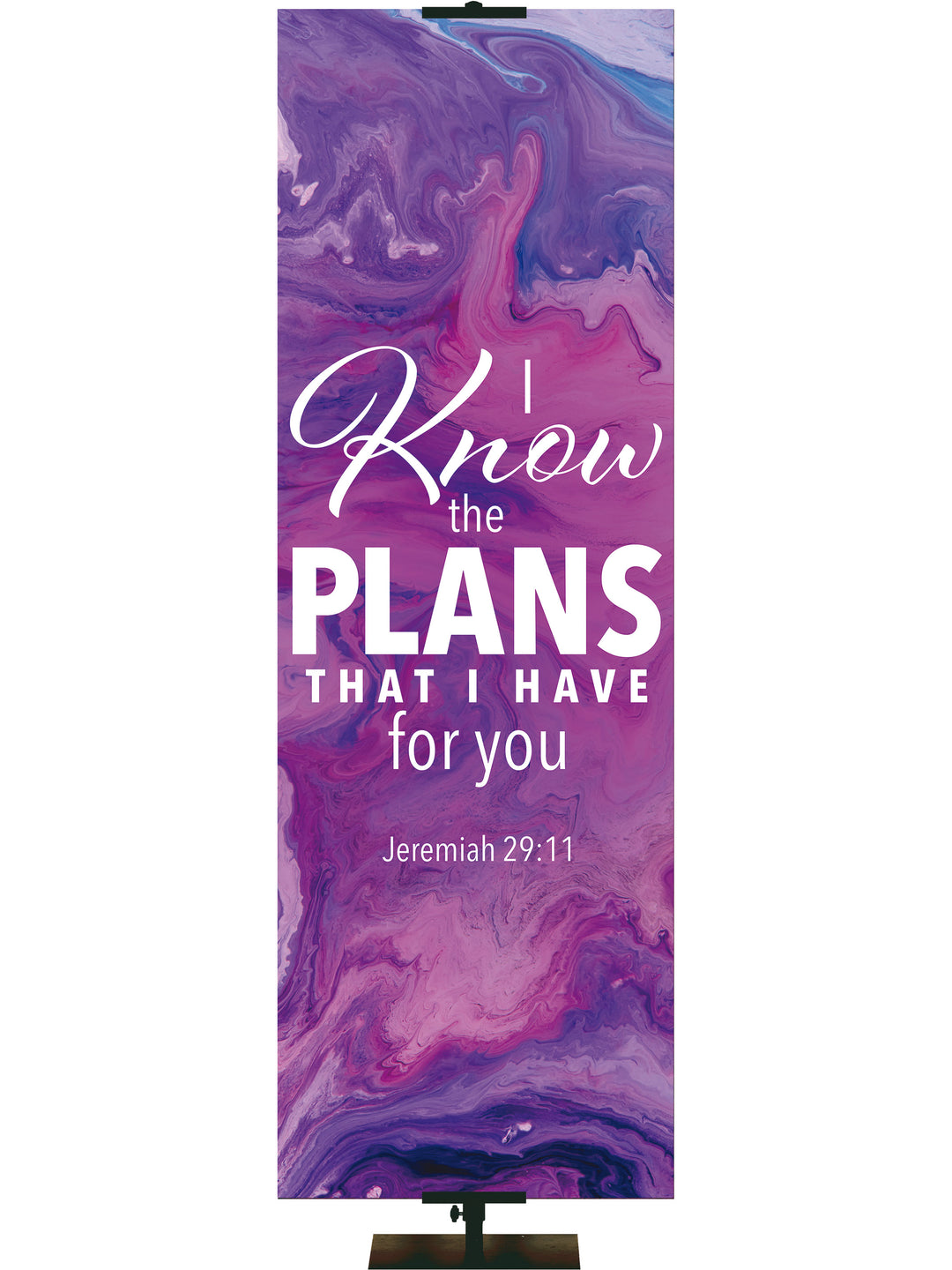 Gospel Impressions I Know The Plans - Year Round Banners - PraiseBanners