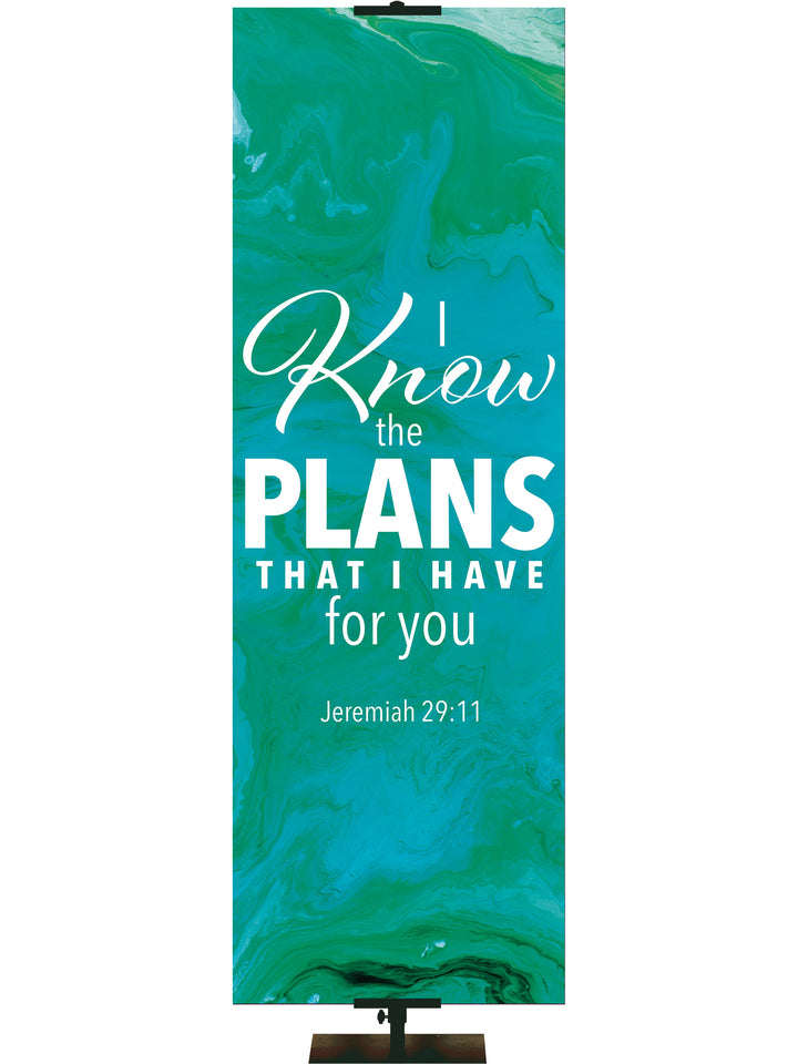 Gospel Impressions I Know The Plans - Year Round Banners - PraiseBanners