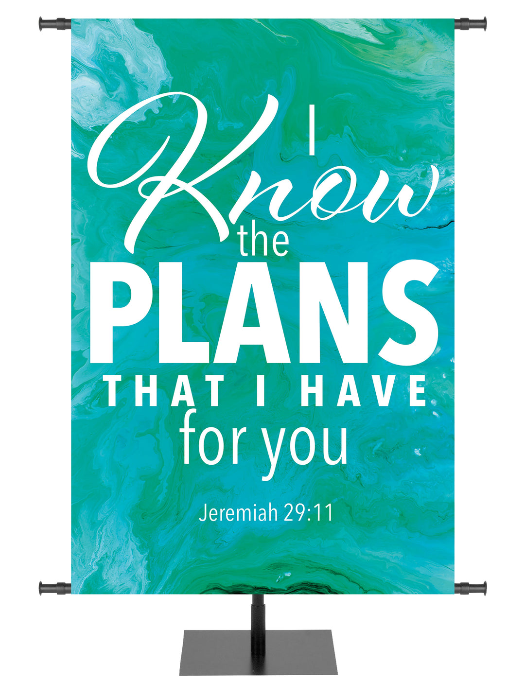 Gospel Impressions I Know The Plans - Year Round Banners - PraiseBanners