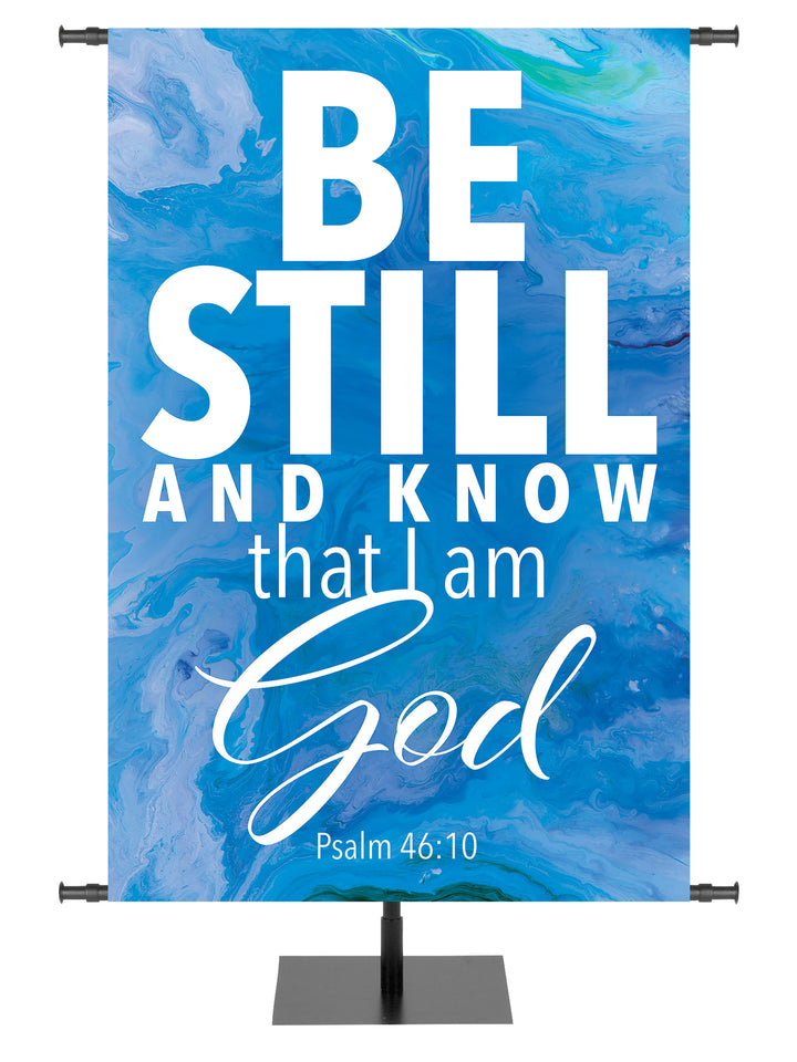 Gospel Impressions Know That I Am God - Year Round Banners - PraiseBanners