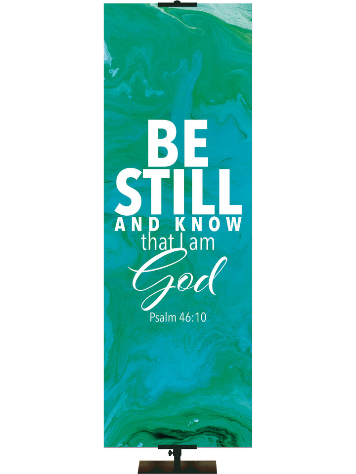 Gospel Impressions Know That I Am God - Year Round Banners - PraiseBanners