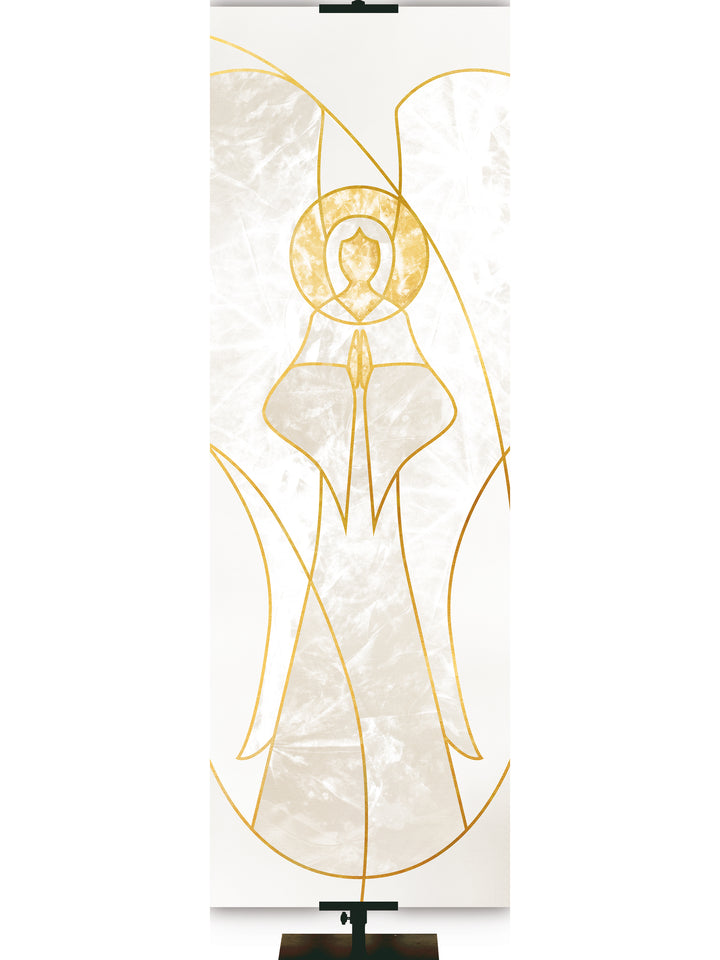 Colors of the Liturgy Custom Banner Angel - Custom Liturgical Banners - PraiseBanners