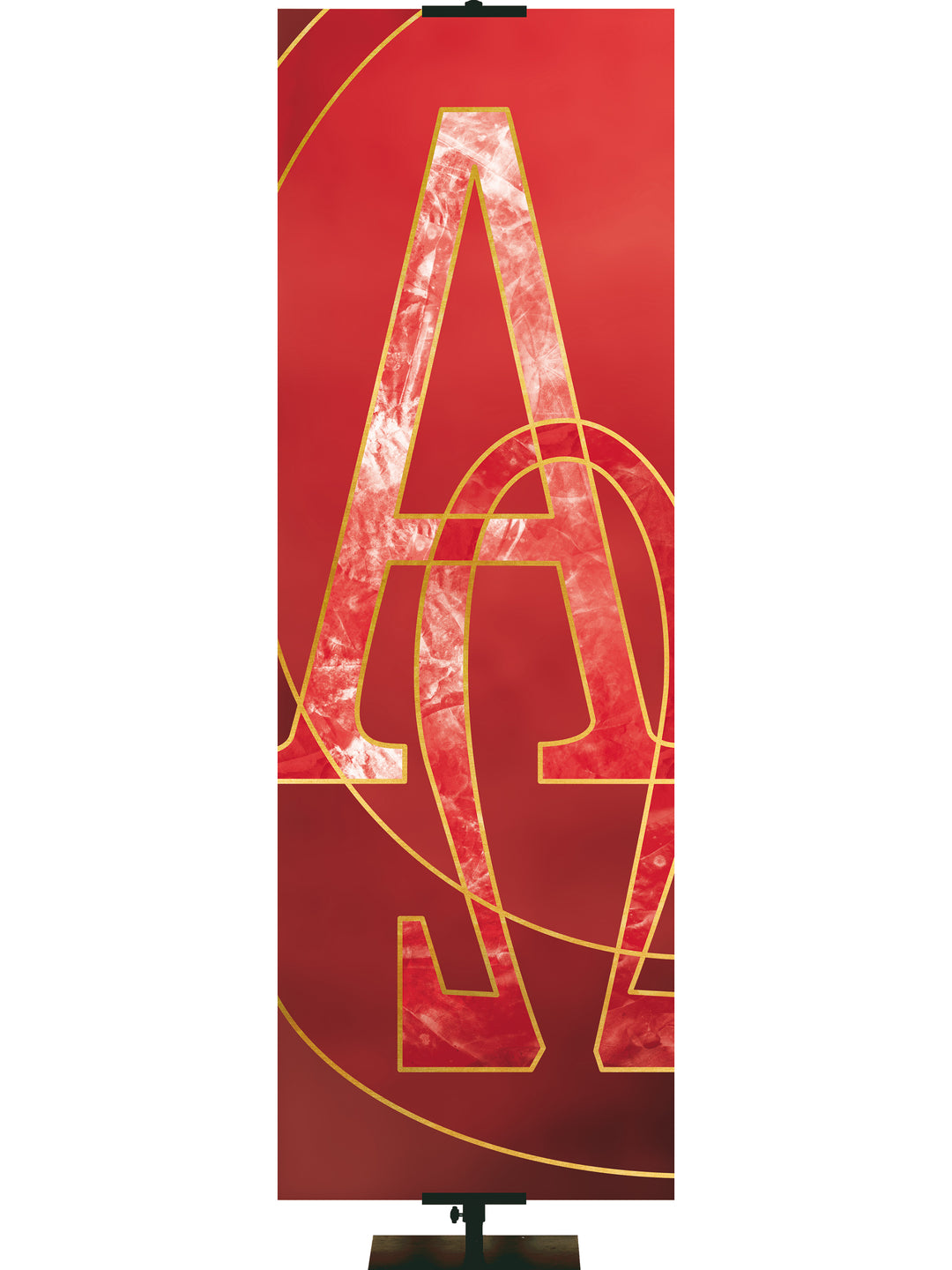 Colors of the Liturgy Alpha Omega - Liturgical Banners - PraiseBanners