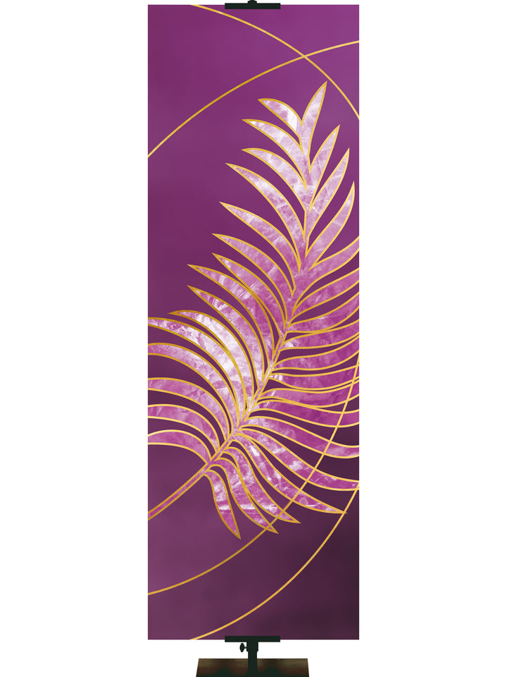 Colors of the Liturgy Palm Leaf - Liturgical Banners - PraiseBanners