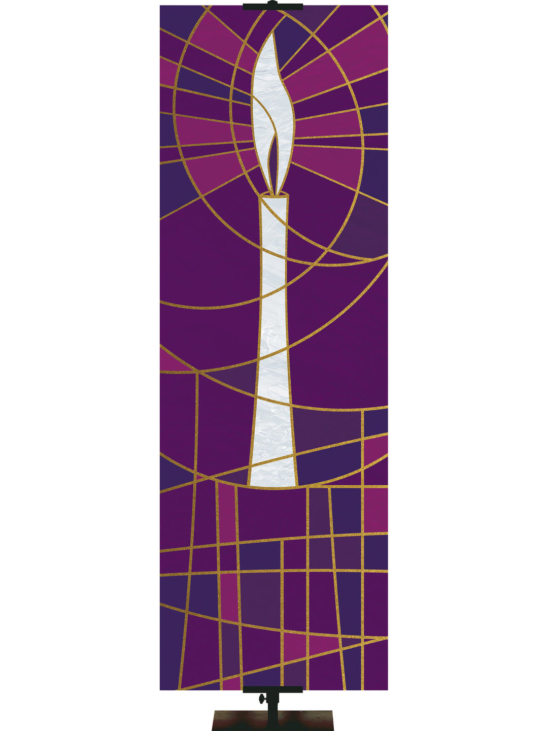 Luminescence Custom Banner Candle - Custom Liturgical Banners - PraiseBanners