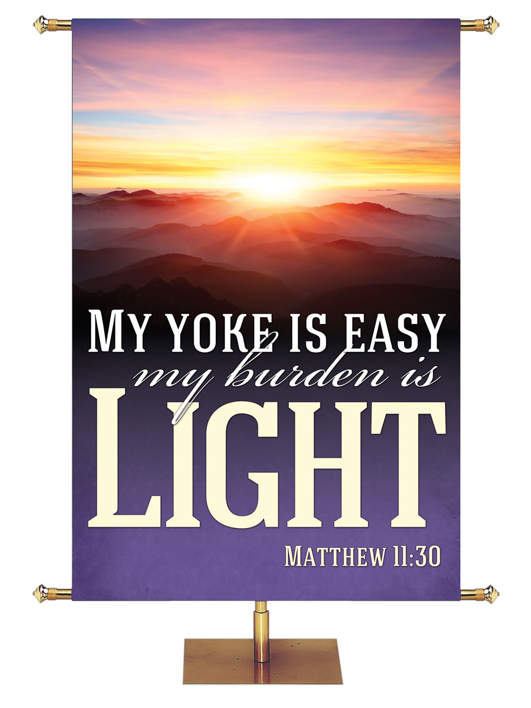 My Yoke is Easy Quiet Meditations Banner