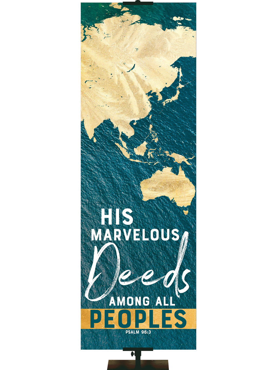 Mission Green Atlas His Marvelous Deeds - Mission Banners - PraiseBanners