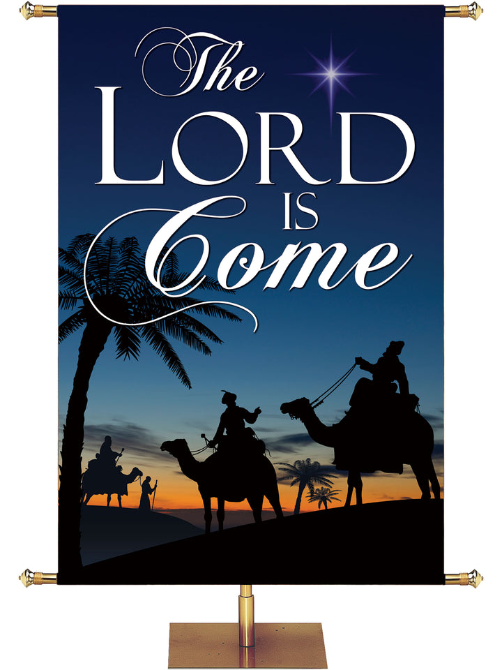 The Nativity Collection The Lord is Come - Christmas Banners - PraiseBanners