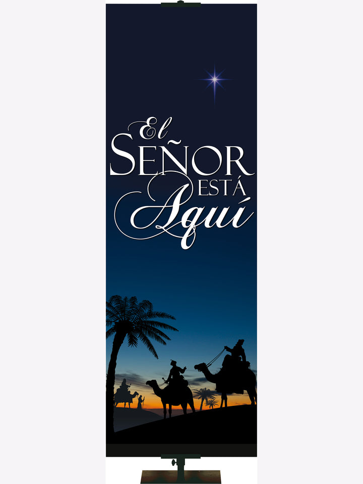 Spanish The Nativity The Lord is Come - Christmas Banners - PraiseBanners