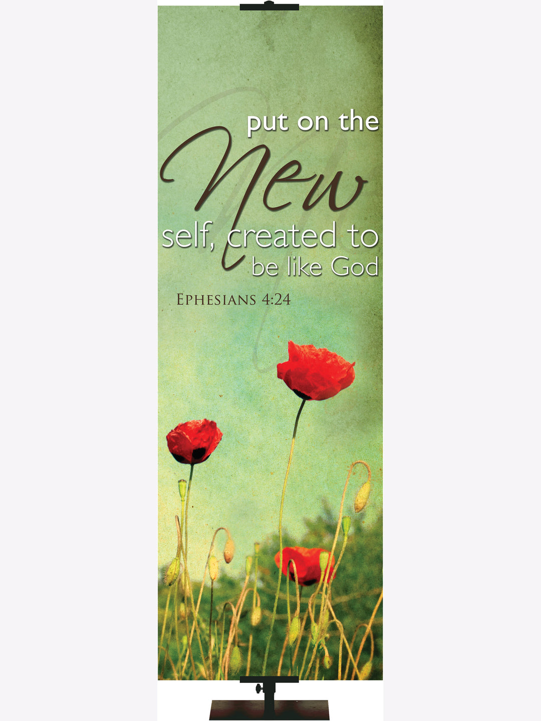 Renewal in Spring Put on the New - Year Round Banners - PraiseBanners