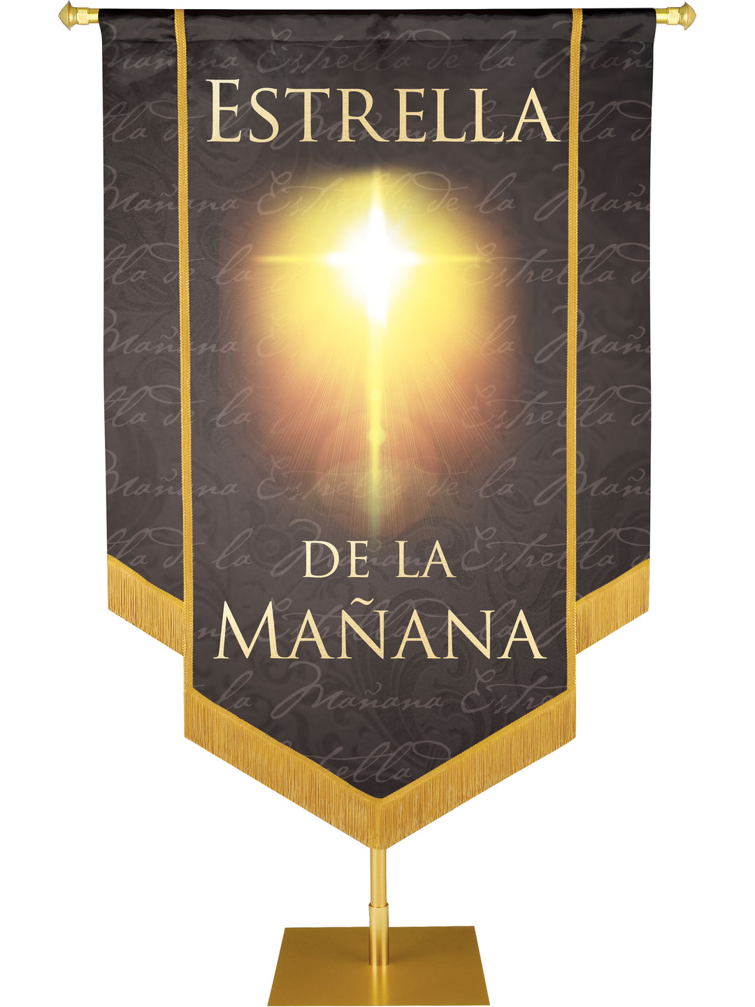 Estrella De La Mana Embellished Banner - Handcrafted Banners - PraiseBanners