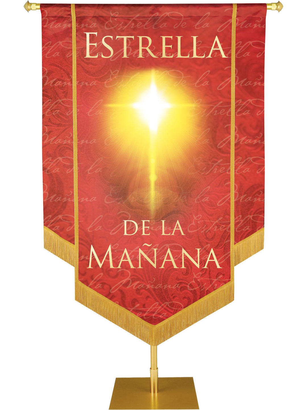 Estrella De La Mana Embellished Banner - Handcrafted Banners - PraiseBanners